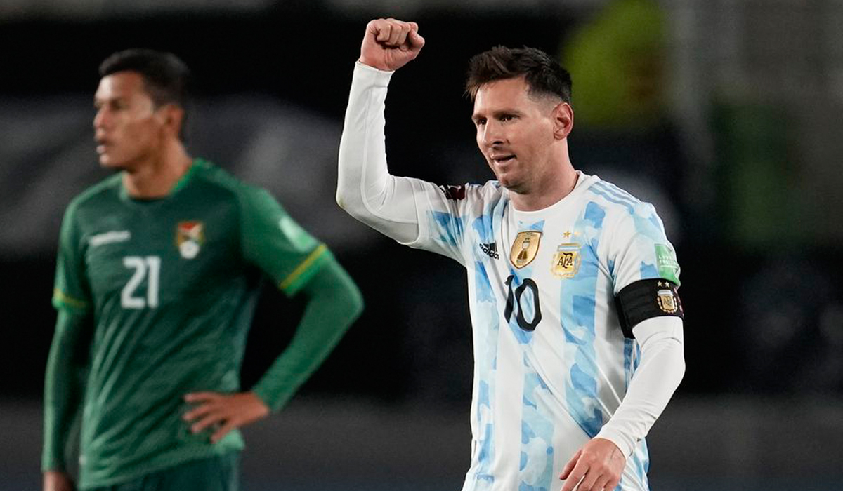 Messi overtakes Pele with hat-trick as Argentina beat Bolivia